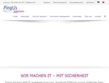 Tablet Screenshot of pingus.de
